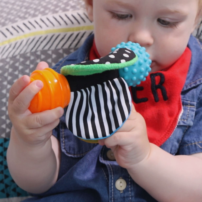 Погремушки, прорезыватели - Погремушка K’s kids Радужная палочка (KA10762-GB)#5