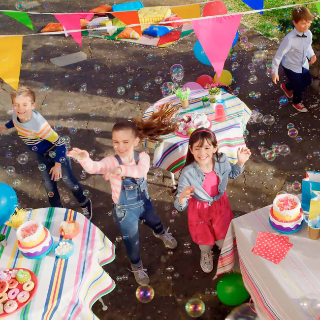 Мильні бульбашки - Набір для мильних бульбашок Fru Blu Іменинний торт (DKF8204)#4