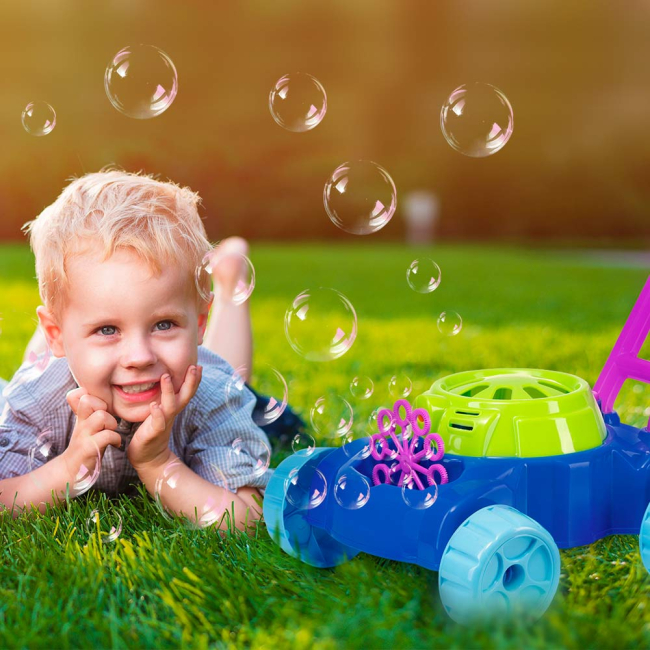 Мильні бульбашки - Набір для мильних бульбашок Fru Blu Газонокосарка (DKF9478)#4