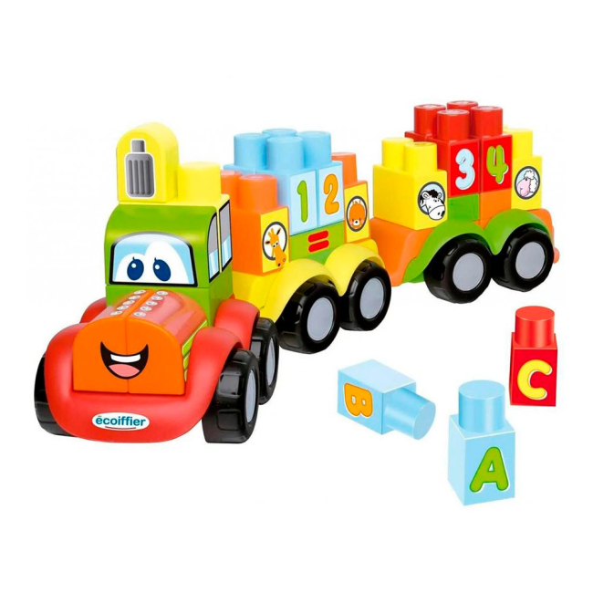 Блокові конструктори - Конструктор Ecoiffier Abrick Максі мікс 133 елементи (007770)#2