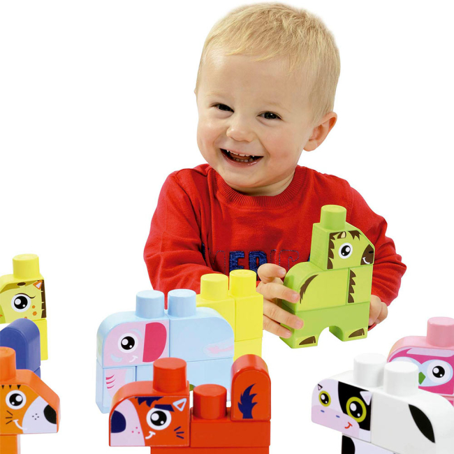 Блокові конструктори - Конструктор Ecoiffier Abrick Максі мікс 133 елементи (007770)#5