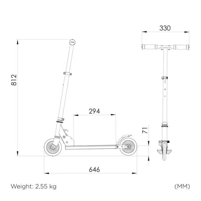 Самокати - Самокат Stiga Comet 120-S рожевий (80-7422-07) (6336666)#4