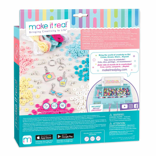 Набори для творчості - Набір для створення шарм-браслетів Make it Real Літня насолода (MR1317)#2