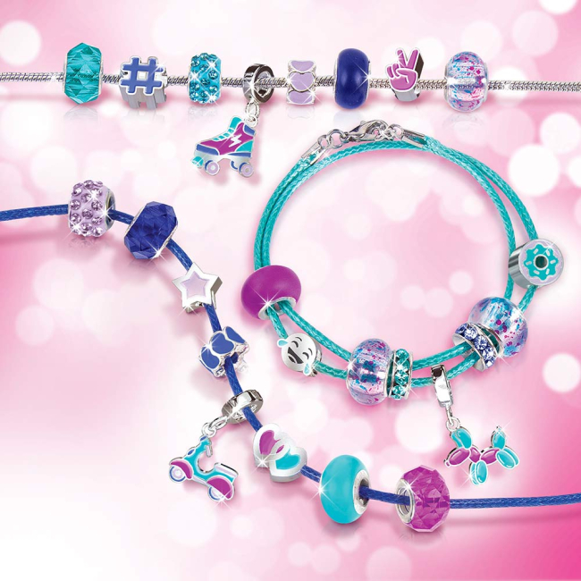 Наборы для творчества - Набор для создания браслетов Make it Real Синее сияние (MR1721)#4