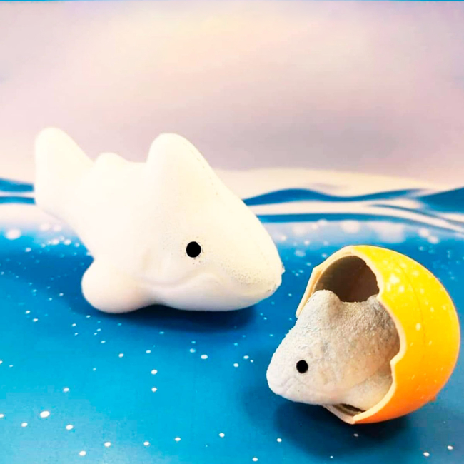 Антистресс игрушки - Растущая фигурка Sbabam Ocean Eggs Повелители океанов и морей (T001-2019)#3