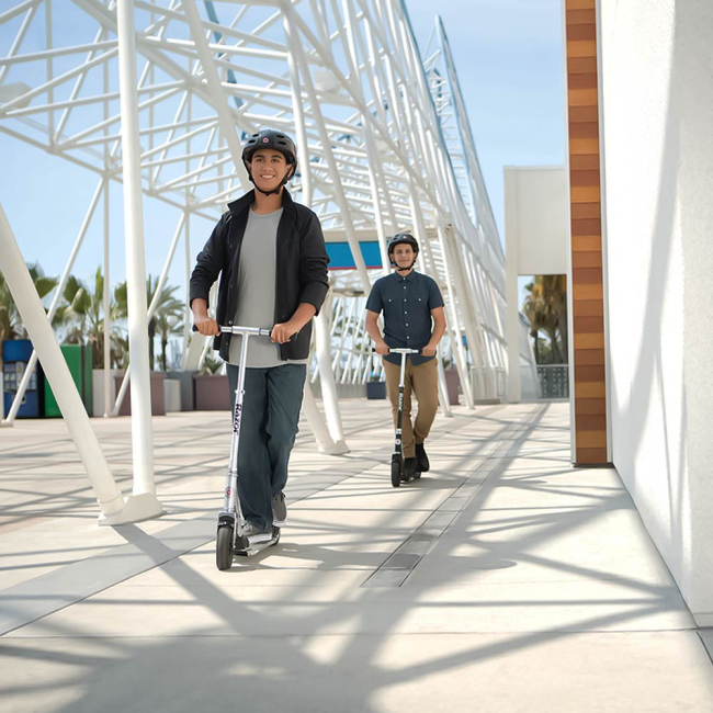 Самокаты - Самокат Razor A5 Air серебристый (13073090)#5