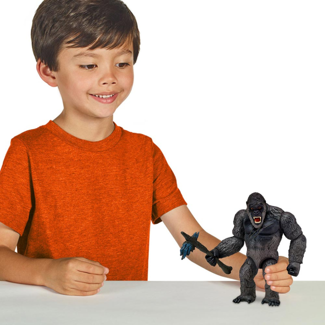 Фигурки персонажей - Игровой набор Godzilla vs Kong Конг с боевым топором (35303)#4