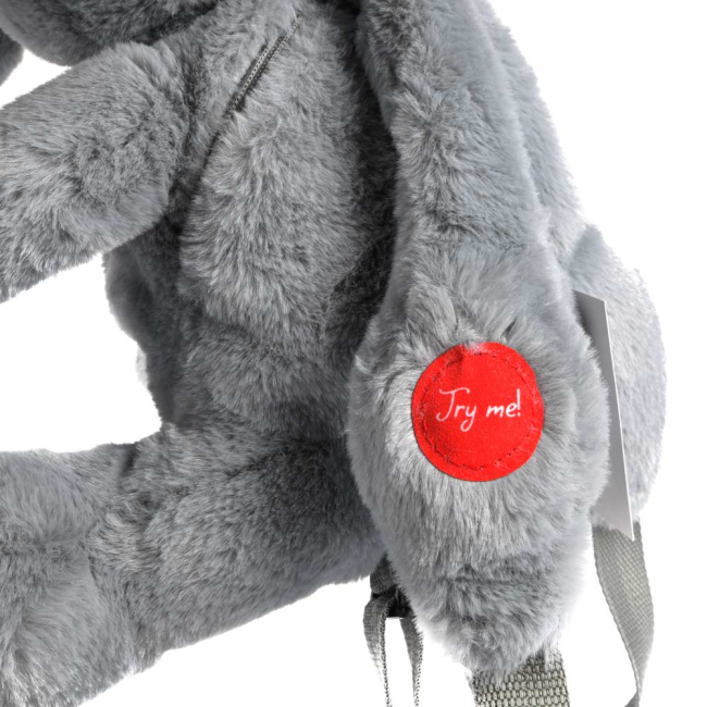 Рюкзаки та сумки - Рюкзак-м'яка іграшка Flappers Слоник (45253)#5