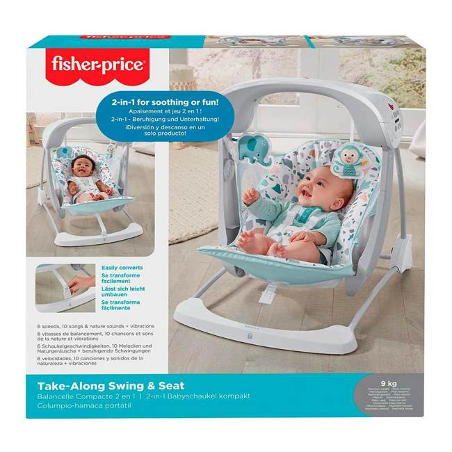 Крісла-качалки - Крісло-гойдалка Fisher-Price Веселе катання (GPD12)#3