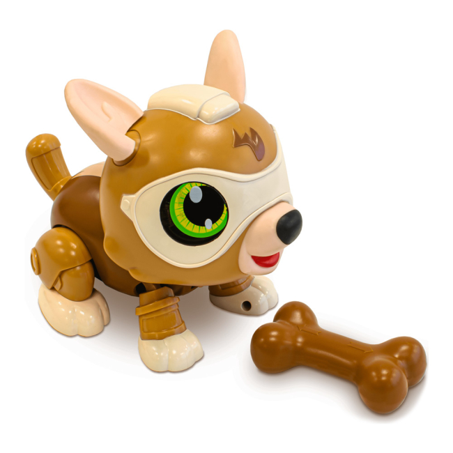 Конструкторы с уникальными деталями - Конструктор BitKit Умный робот Песик коричневый (4820207390201)#2