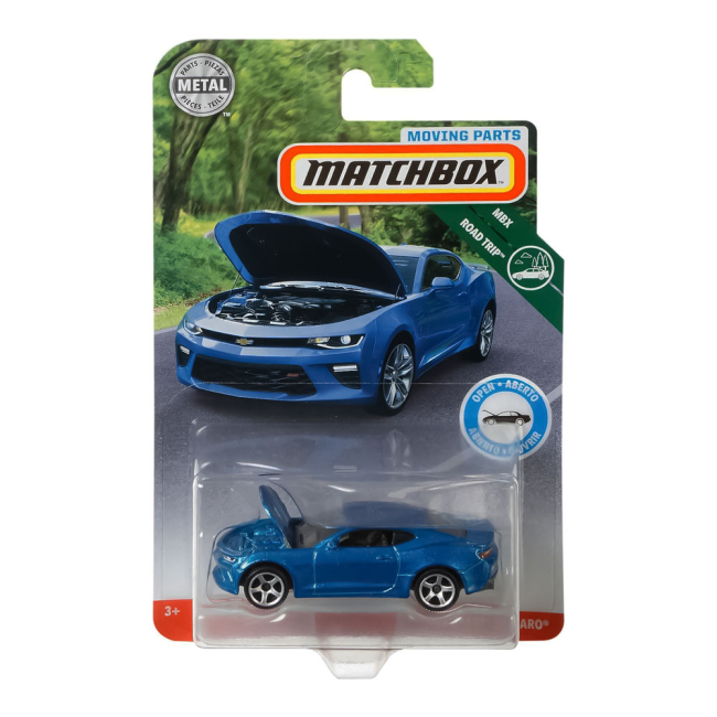 Автомоделі - Автомодель Matchbox Шевроле Камаро 2016 синя (FWD28/GBH33)#2