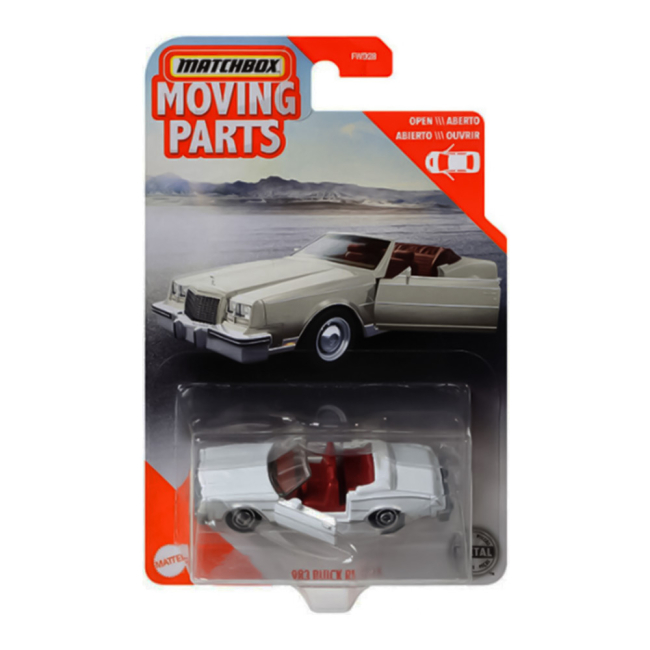 Автомоделі - Автомодель Matchbox Б'юік Рив'єра 1983 біла (FWD28/GTT19)#2