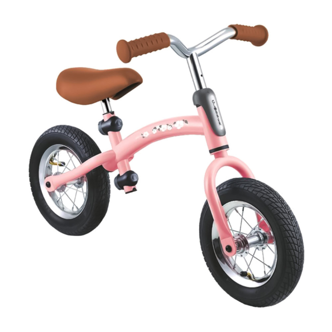 Беговелы - Беговел Globber Go bike air пастельно-розовый (615-210)#2