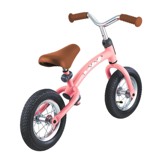 Беговелы - Беговел Globber Go bike air пастельно-розовый (615-210)#4
