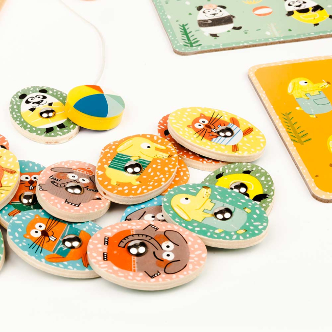 Настільні ігри - Настільна гра DJECO Лудопарк 4 в 1 (DJ01698)#3