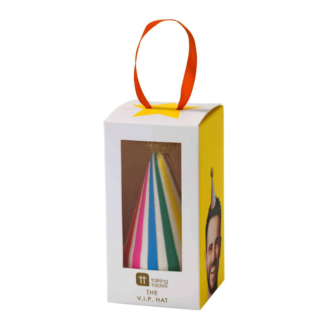 Аксессуары для праздников - Праздничный колпак Talking tables Яркая радуга мини (RAIN-MINIHAT)#2