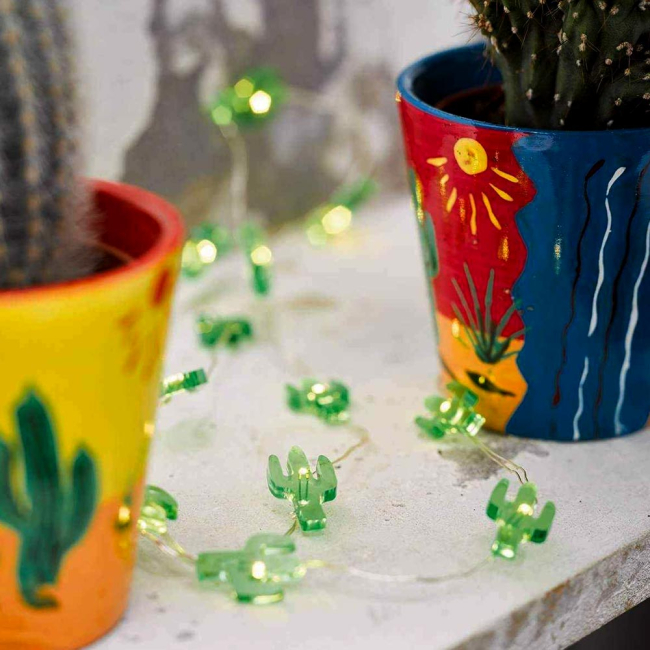 Аксесуари для свят - Гірлянда світлодіодна Talking tables Cuban fiesta Міні кактуси 3 м (FST4-LIGHT-CACTUS)#5