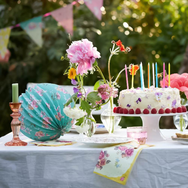 Аксесуари для свят - Паперові ліхтарики Talking tables Квіткова ніжність 3 штуки (TS4-PAPERLANTERN) (5052714049993)#4