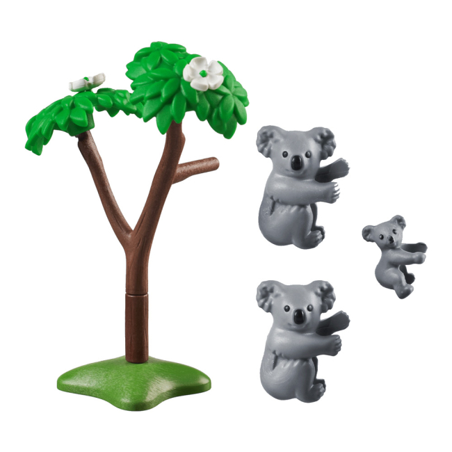 Конструктори з унікальними деталями - Конструктор Playmobil Family fun Коали (70352)#2