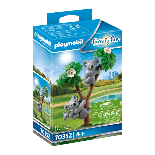 Конструктори з унікальними деталями - Конструктор Playmobil Family fun Коали (70352)#3
