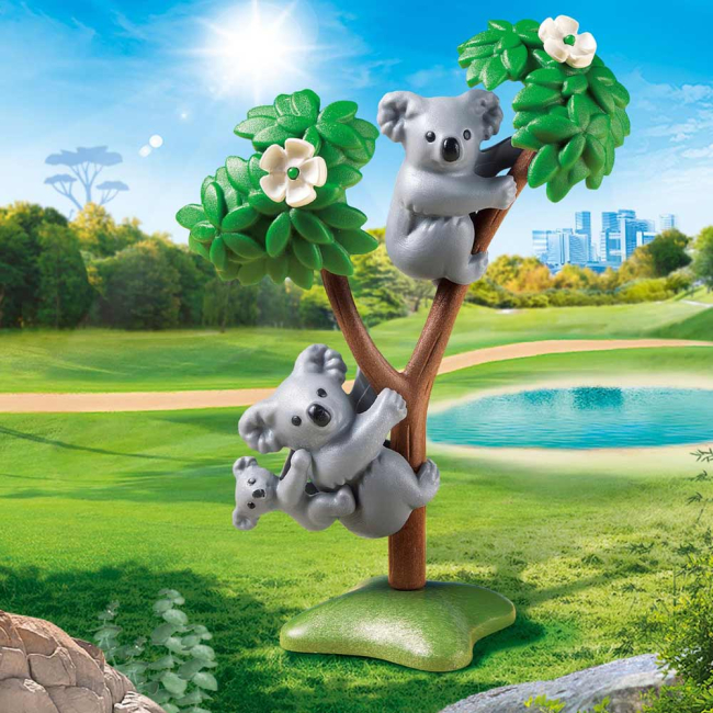 Конструктори з унікальними деталями - Конструктор Playmobil Family fun Коали (70352)#4