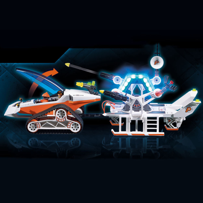 Конструкторы с уникальными деталями - Конструктор Playmobil Top agents Команда шпионов на санях (70230)#4