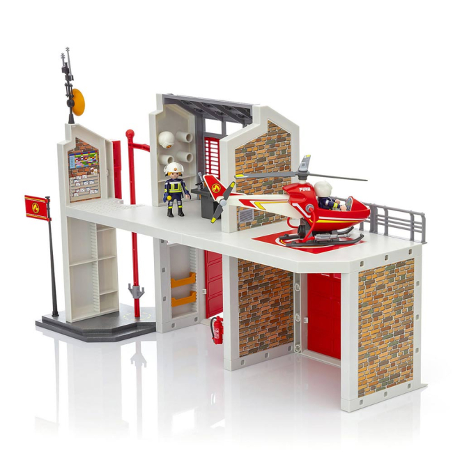 Конструкторы с уникальными деталями - Игровой набор Playmobil City action Пожарная станция (9462)#3