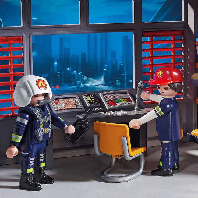 Конструкторы с уникальными деталями - Игровой набор Playmobil City action Пожарная станция (9462)#5