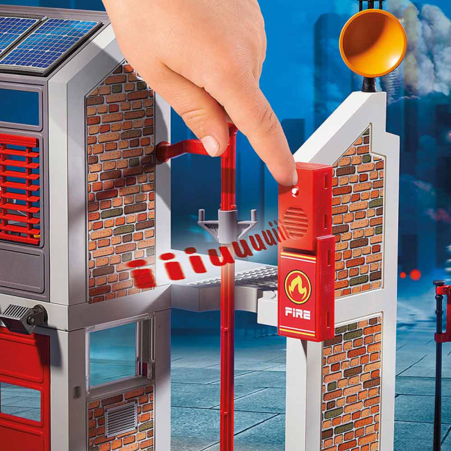 Конструкторы с уникальными деталями - Игровой набор Playmobil City action Пожарная станция (9462)#6