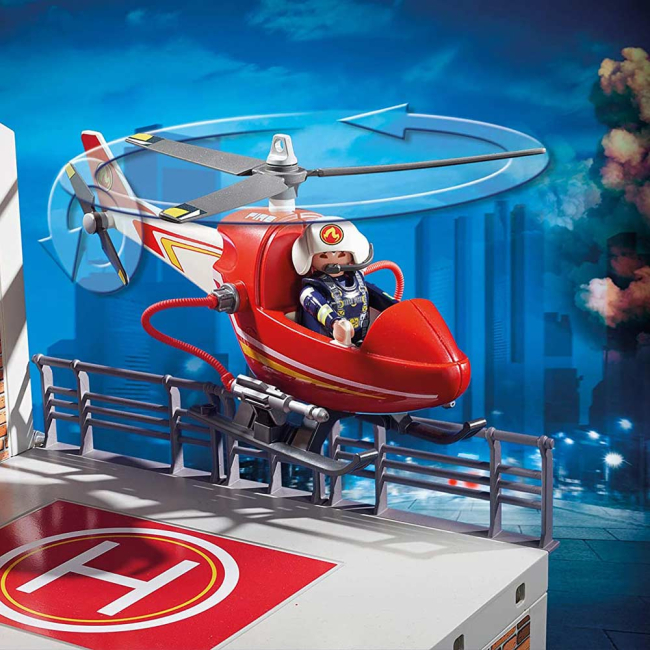 Конструкторы с уникальными деталями - Игровой набор Playmobil City action Пожарная станция (9462)#7