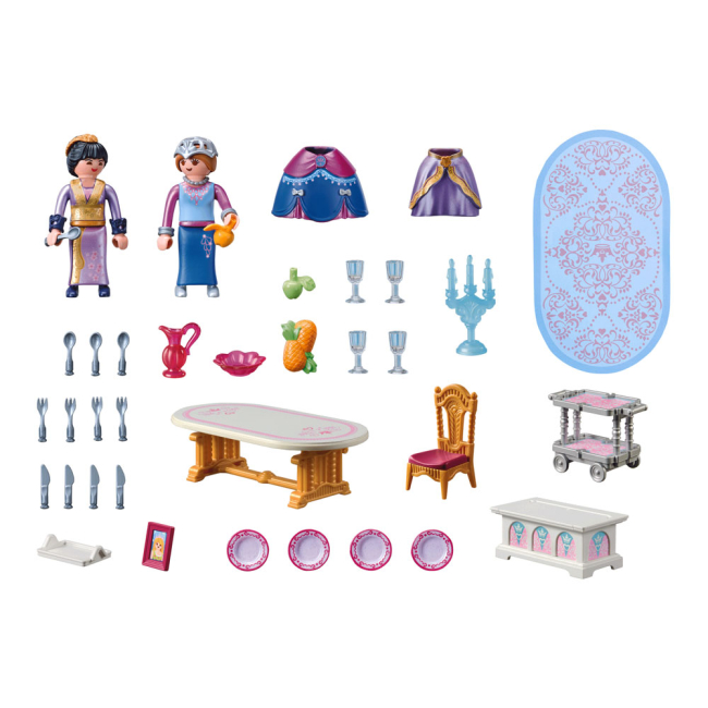 Конструкторы с уникальными деталями - Конструктор Playmobil Princess Королевский обеденный зал (70455)#3