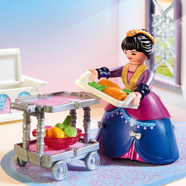 Конструкторы с уникальными деталями - Конструктор Playmobil Princess Королевский обеденный зал (70455)#5