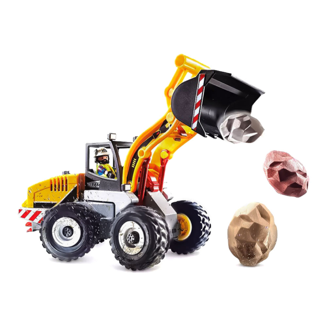 Конструкторы с уникальными деталями - Конструктор Playmobil City action Погрузчик (70445)#2