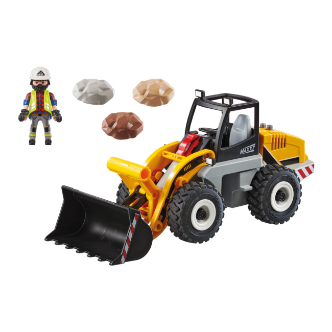 Конструкторы с уникальными деталями - Конструктор Playmobil City action Погрузчик (70445)#3