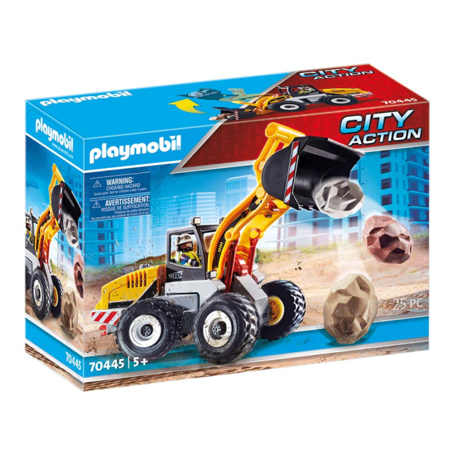 Конструкторы с уникальными деталями - Конструктор Playmobil City action Погрузчик (70445)#4