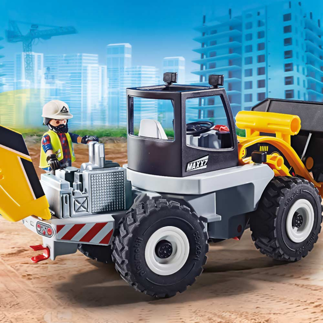 Конструкторы с уникальными деталями - Конструктор Playmobil City action Погрузчик (70445)#5