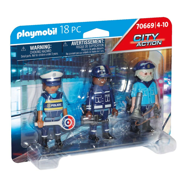 Конструкторы с уникальными деталями - Конструктор Playmobil City action Полиция (70669)#3