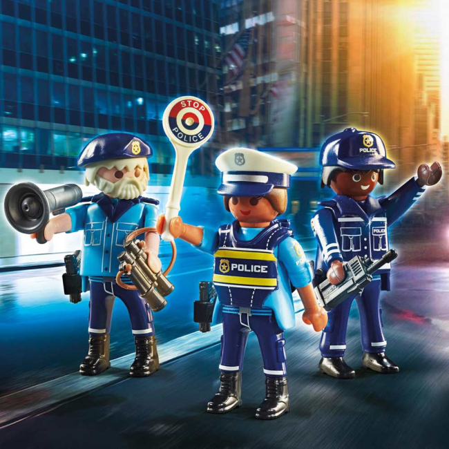 Конструкторы с уникальными деталями - Конструктор Playmobil City action Полиция (70669)#4