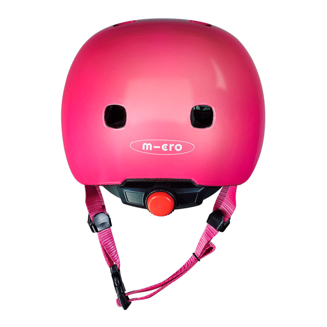 Захисне спорядження - Захисний шолом Micro малиновий з ліхтариком 52-56 см (AC2081BX)#3