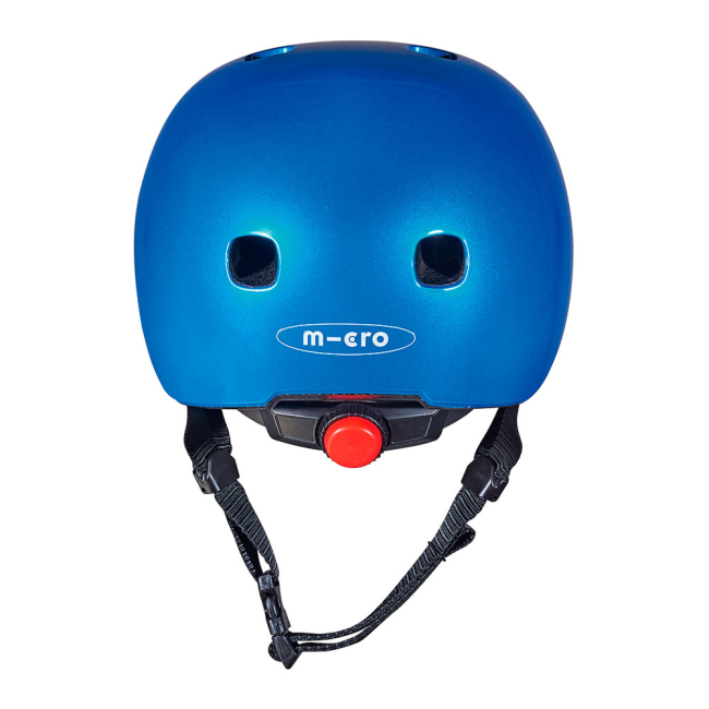 Защитное снаряжение - Защитный шлем Micro темно-синий металлик с фонариком 48-53 см (AC2082BX)#3