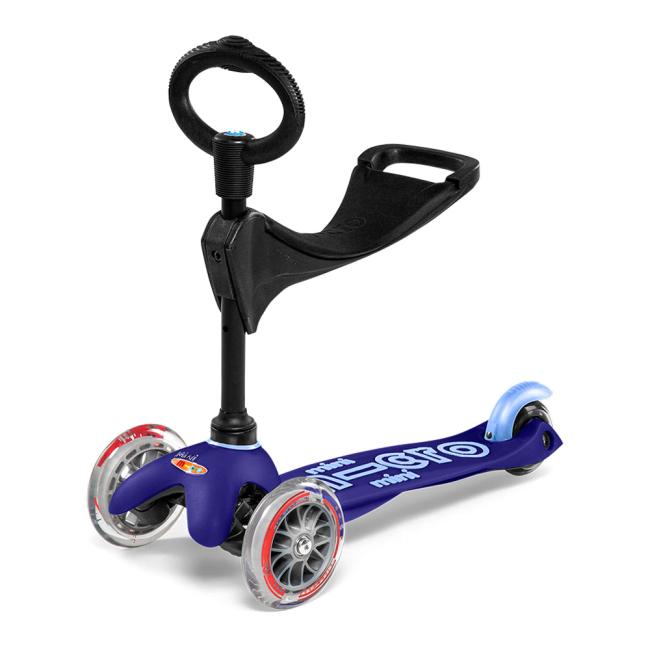 Беговелы - Беговел Micro Mini 3 in 1 deluxe синий (MMD014)#2