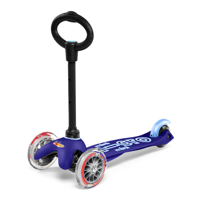 Беговелы - Беговел Micro Mini 3 in 1 deluxe синий (MMD014)#3