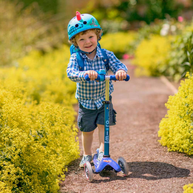 Беговелы - Беговел Micro Mini 3 in 1 deluxe синий (MMD014)#5