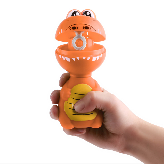 Мильні бульбашки - Мильні бульбашки Gazillion Bubbles Діно помаранчевий 59 мл (GZ36574)#2