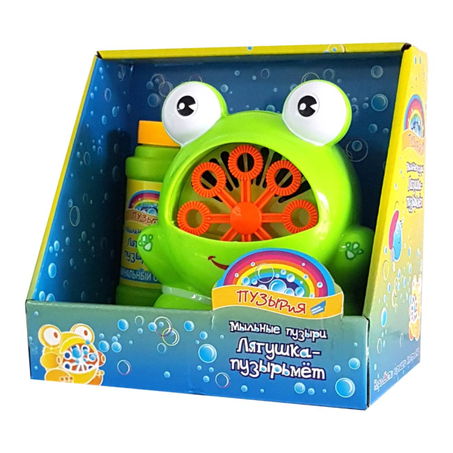 Мыльные пузыри - Генератор мыльных пузырей Bubbleland Лягушка-пузырьмет (P8818)#3