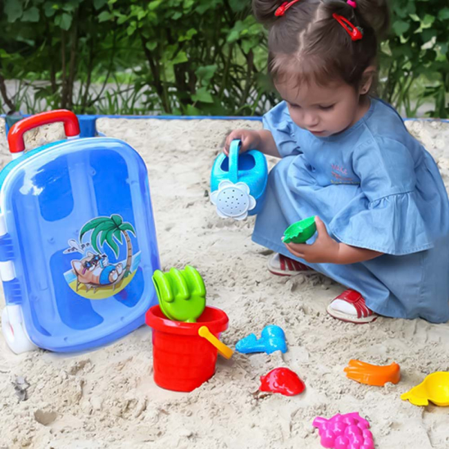 Набори для пісочниці - Набір для пісочниці Technok Валіза (6009)#4