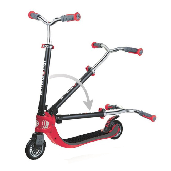 Самокаты - Самокат Globber Flow Foldable 125 черно-красный (473-102)#2