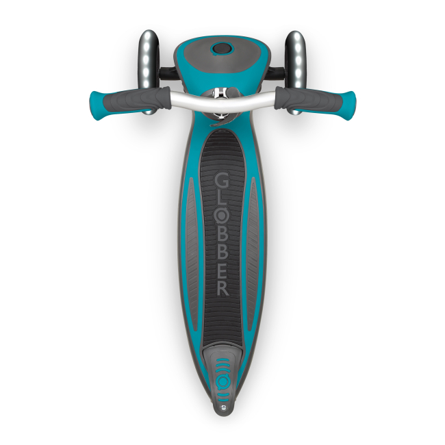 Самокати - Самокат Globber Master lights бірюзовий з підсвічуванням (662-105)#3