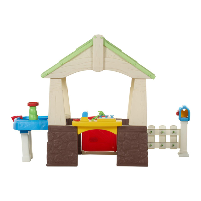 Ігрові комплекси, гойдалки, гірки - Ігровий будиночок Little tikes Deluxe Садовий 2 в 1 (630170M)#2