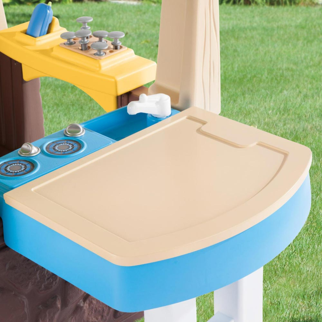 Ігрові комплекси, гойдалки, гірки - Ігровий будиночок Little tikes Deluxe Садовий 2 в 1 (630170M)#4